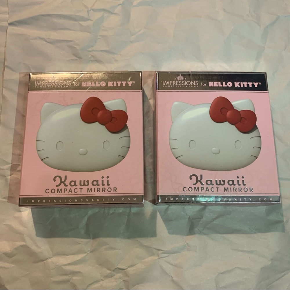 2 X impressions hello kitty mirror